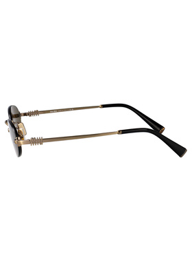 1h可退 MIU MIU 女士太阳镜 0MUA54S26C09Z SS2025 棕色 0MU A54S