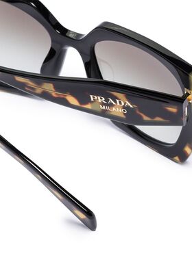1h可退 PRADA 女士眼镜 0PR15WS3890A7 SS2025 黑色 Prada Sungla