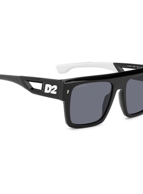 DSQUARED2 男士太阳镜 D20127S80SIR SS2026 黑色 D2 0127/S