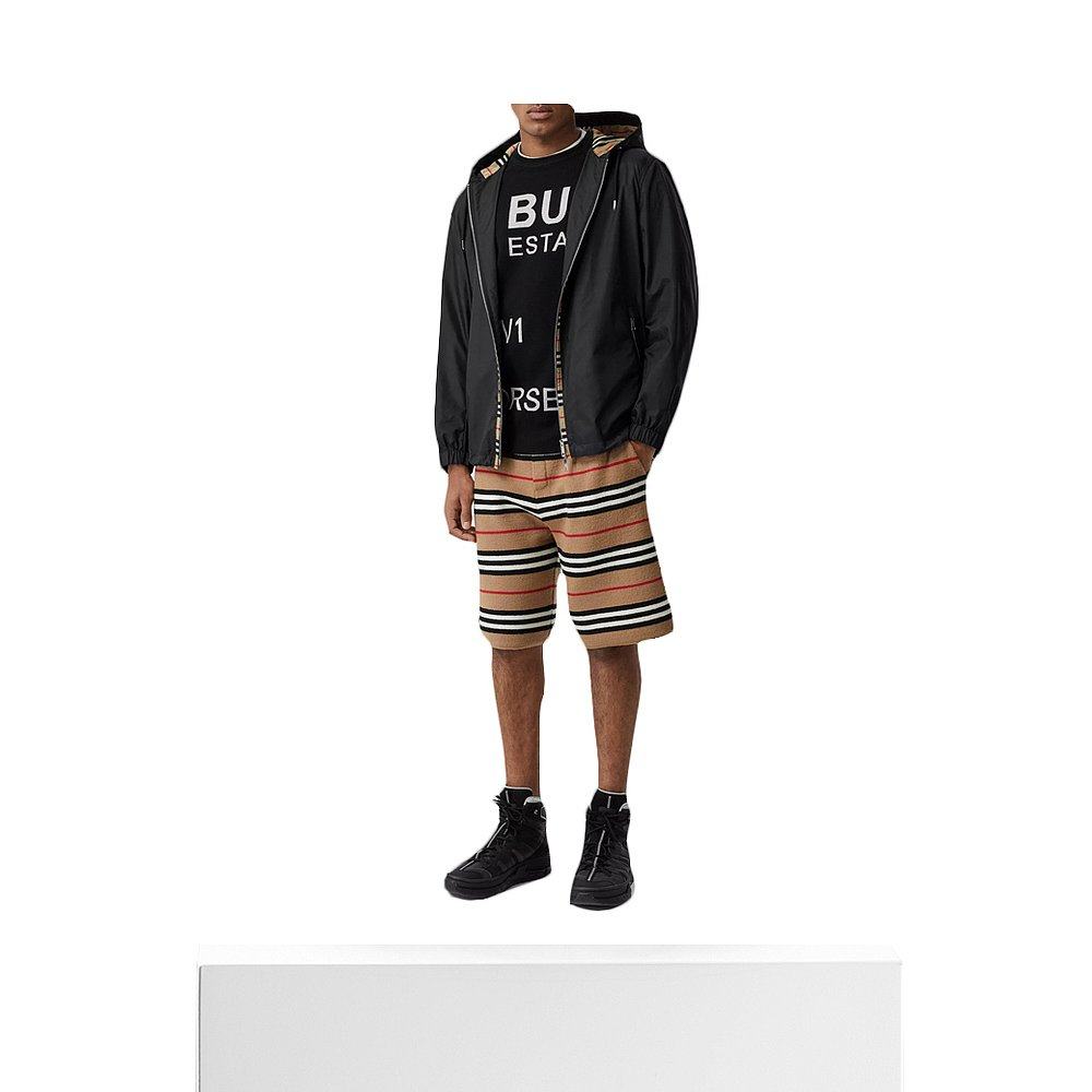 香港直邮burberry巴宝莉黑色夹克 天猫国际香港直购夹克