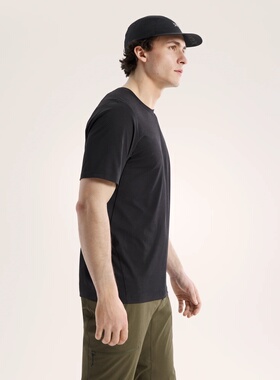 Arc'teryx 男士T恤 X000010292BLACK CO 黑色 Cormac Crew Men's