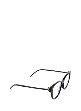 SAINT LAURENT 女士眼镜 SLM48OCF001 CO 黑色 SL M48O_C/F配饰