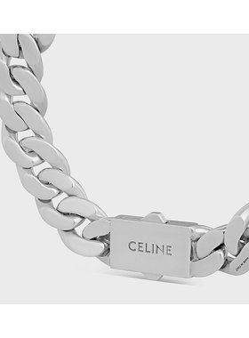 CELINE 男士手链手镯 461IG6SSG36RD SS2025 银色 Les Poinçons手