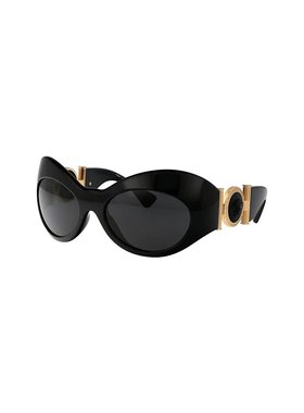 VERSACE 女士太阳镜 0VE4462GB187 SS2025 范思哲黑色 Sunglasses