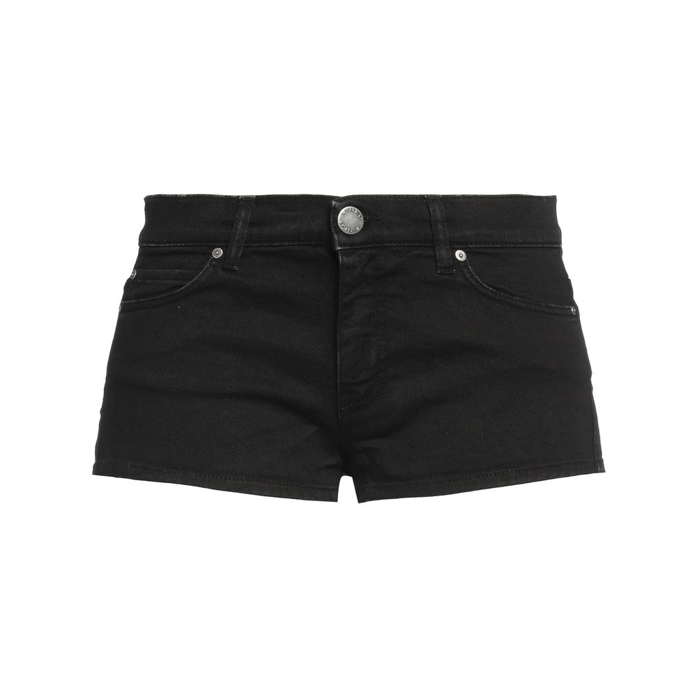 1h可退 香港直邮潮奢 Pinko 品高 女士 牛仔短裤 black黑色 舒适,淘宝优惠券,粉丝福利购,淘宝优惠卷