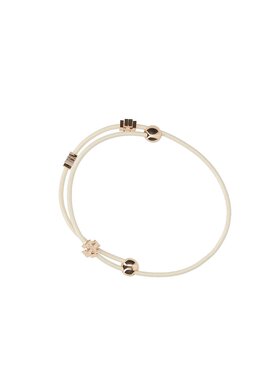 TORY BURCH 女士手链手镯 171125709 AW2025 金色 “Kira”滑动手