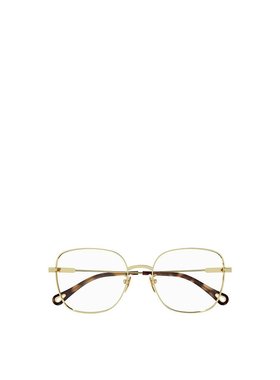 CHLOÉ 男士太阳镜 CH0141OA001 SS2023 白色 徽标平光镜