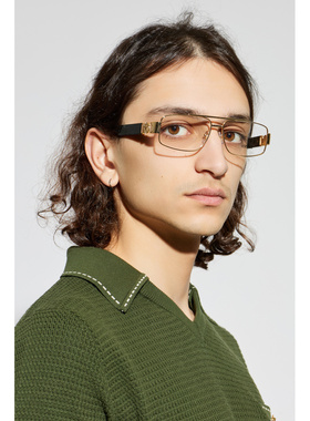 VERSACE 男士眼镜 0VE131701002 CO 金色 Corrective glasses
