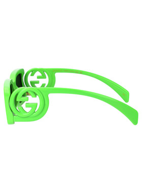 GUCCI 女士眼镜 GG1325S009 CO 绿色 logo标识太阳镜古驰