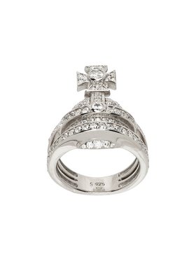 VIVIENNE WESTWOOD 女士戒指 6404001401P102P102PLATINUM