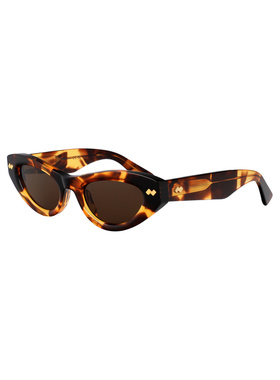 BOTTEGA VENETA 女士太阳镜 BV1350S002 SS2026 棕色配饰