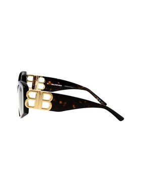 BALENCIAGA 女士眼镜 BB0287S002-1 SS2025 棕色 Balenciaga Sung