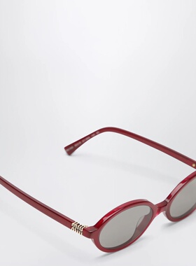 MIU MIU 女士太阳镜 0MU04ZSPL21I80Q SS2026 酒红色