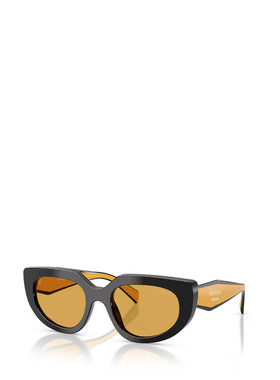 PRADA 男士眼镜 PRD02S02K50P SS2026 黄色 全框太阳镜