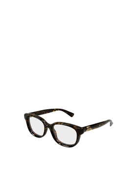 GUCCI 女士眼镜 GG1978O006 AW2025 古驰 黑色几何 平光镜