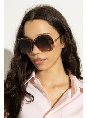 1h可退 CHLOÉ 女士太阳镜 CH0327S0006 CO 棕色 Sunglasses