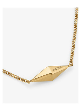 奢淘 Jimmy Choo DIAMOND FINE CHAIN 系列细链项链 女 DIAMONDFI