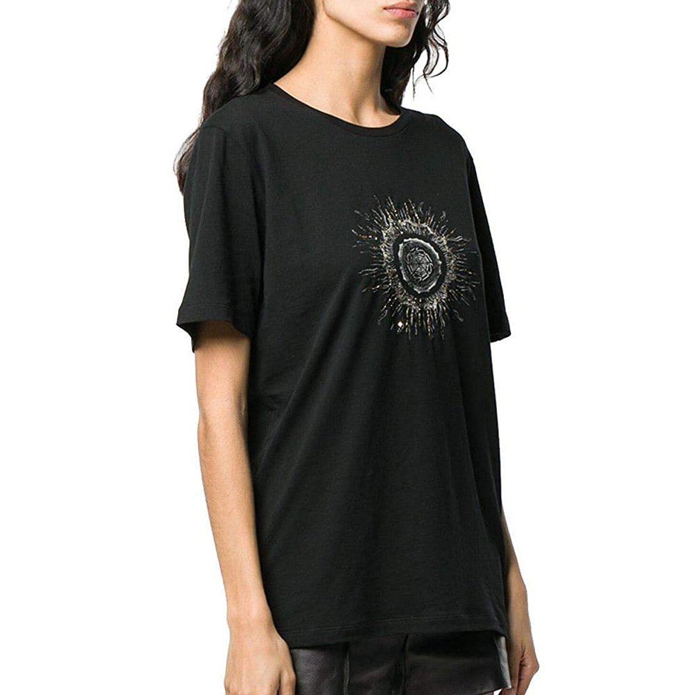 圣罗兰男士黑色全棉t恤 天猫国际香港直购T恤