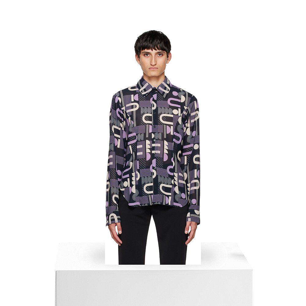 香港直邮潮奢anna sui安娜苏男士 天猫国际探物中国香港衬衫