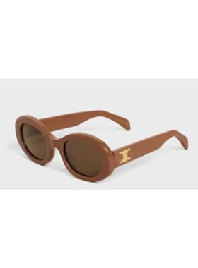 CELINE 女士太阳镜 4S194CPLB02CM AW2023 绿色 Triomphe 01 sung