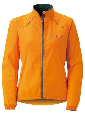mont-bell 女士户外风衣 1130277PUM CO 橙色 Wind Biker Women's