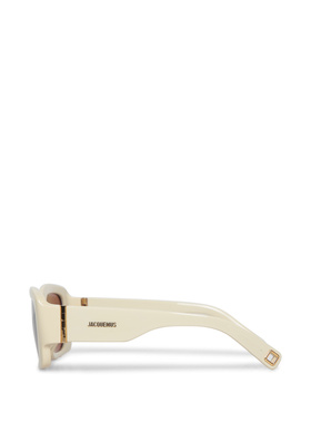 1h可退 JACQUEMUS 女士太阳镜 JAC60C2SUN130 SS2025 白色