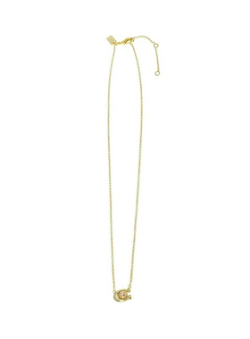 1h可退 Coach蔻驰 女士项链 37341916GLD100 AW2024 色珍珠吊坠