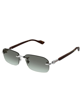 GUCCI 男士太阳镜 GG1221S008 SS2026 绿色 Sunglasses