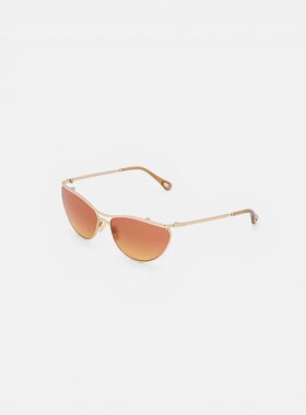 CHLOÉ 女士太阳镜 CH0386S004004 SS2026 金色 CHLOÉ UMA glasses