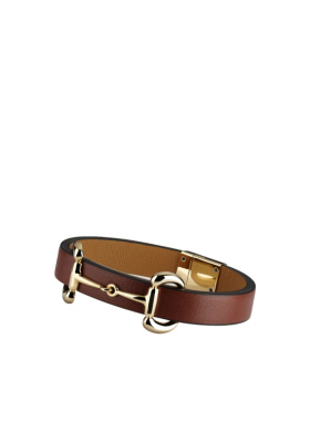 GUCCI 女士手链手镯 874621IAAG88522 AW2026 棕色 Bracelet en c