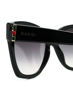 1h可退 gucci 女士 太阳镜古驰眼镜