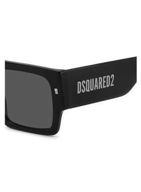 DSQUARED2 男士太阳镜 D20165S807IR SS2025 黑色 1N4X57I0A