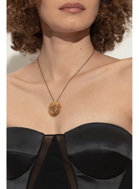 VERSACE 女士项链 10214541A006214J090 AW2025 金色吊坠
