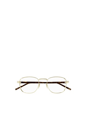 SAINT LAURENT 男士眼镜 SL699006 CO 棕色 徽标平光镜