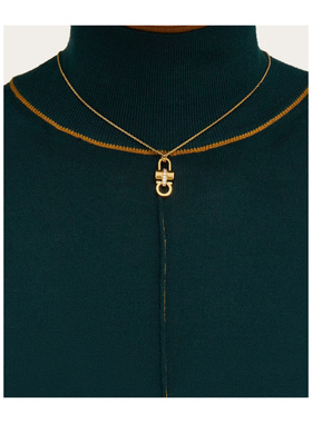 SALVATORE FERRAGAMO 女士项链 760876785429 AW2025锁骨链