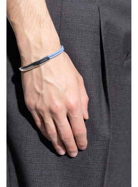 SALVATORE FERRAGAMO 男士手链手镯 770390BRNODOAMOR785650PLDBL