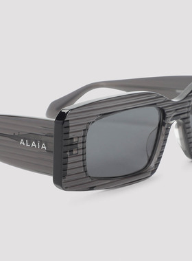 ALAIA 女士太阳镜 AA0078S006 AW2025 黑色 全框太阳镜