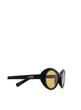 JACQUEMUS 男士眼镜 JAC1074 SS2025 黄色 全框太阳镜