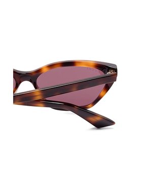 GUCCI 女士眼镜 819563J07402350 SS2025 粉红色古驰太阳镜