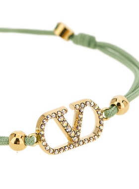 1h可退 奢淘 Valentino VLogo Signature手链 女 WJ0X85RLV