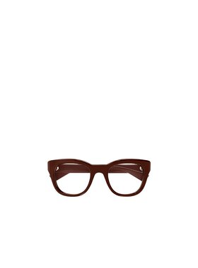 GUCCI 男士眼镜 GG1812O003 SS2025 古驰 棕色全框平光镜