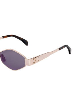 CELINE 男士太阳镜 CL40254U28A AW2025 银色