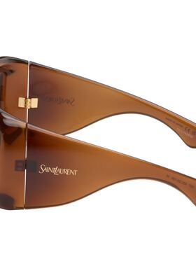 Saint Laurent 圣罗兰 男士 棕色 SL 902 Howl 太阳镜 SL902HOWL0