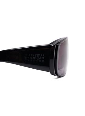 1h可退 MM6 MAISON MARGIELA 女士太阳镜 T4IBLACK AW2025