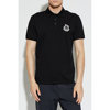 Hong Kong direct mail MONCLER men's POLO shirt L20918A0000989A16999 CO black short sleeves