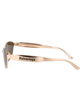 BALENCIAGA 女士眼镜 BB0356S002 CO 绿色 几何框太阳镜巴黎世家