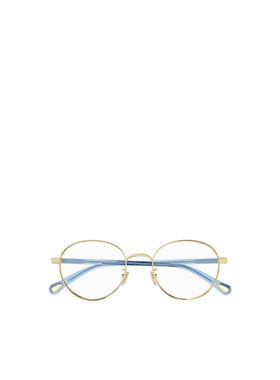CHLOÉ 女士眼镜 CH0216OA005 SS2024 蓝色 几何框平光镜