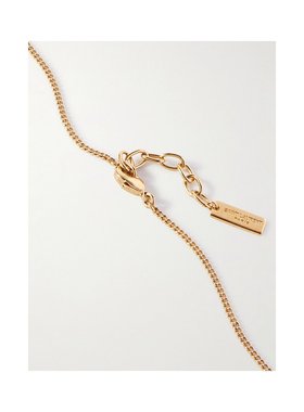 1h可退 潮奢 Saint Laurent 圣罗兰 女士 CASSANDRE项链 822754Y1