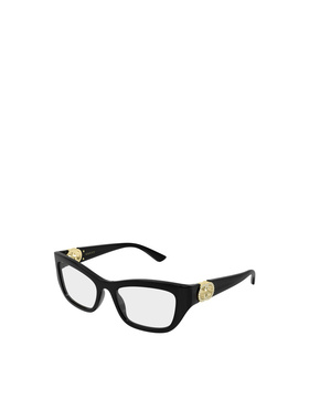 GUCCI 男士眼镜 GG2125O003 SS2026 黑色 全框平光镜