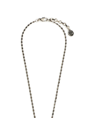 ALEXANDER MCQUEEN 男士项链 708867J160Y0446SILVER